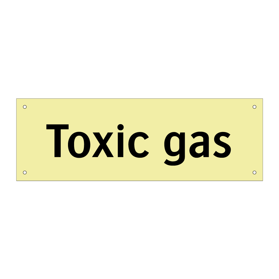 Toxic gas