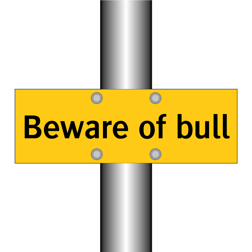 Beware of bull