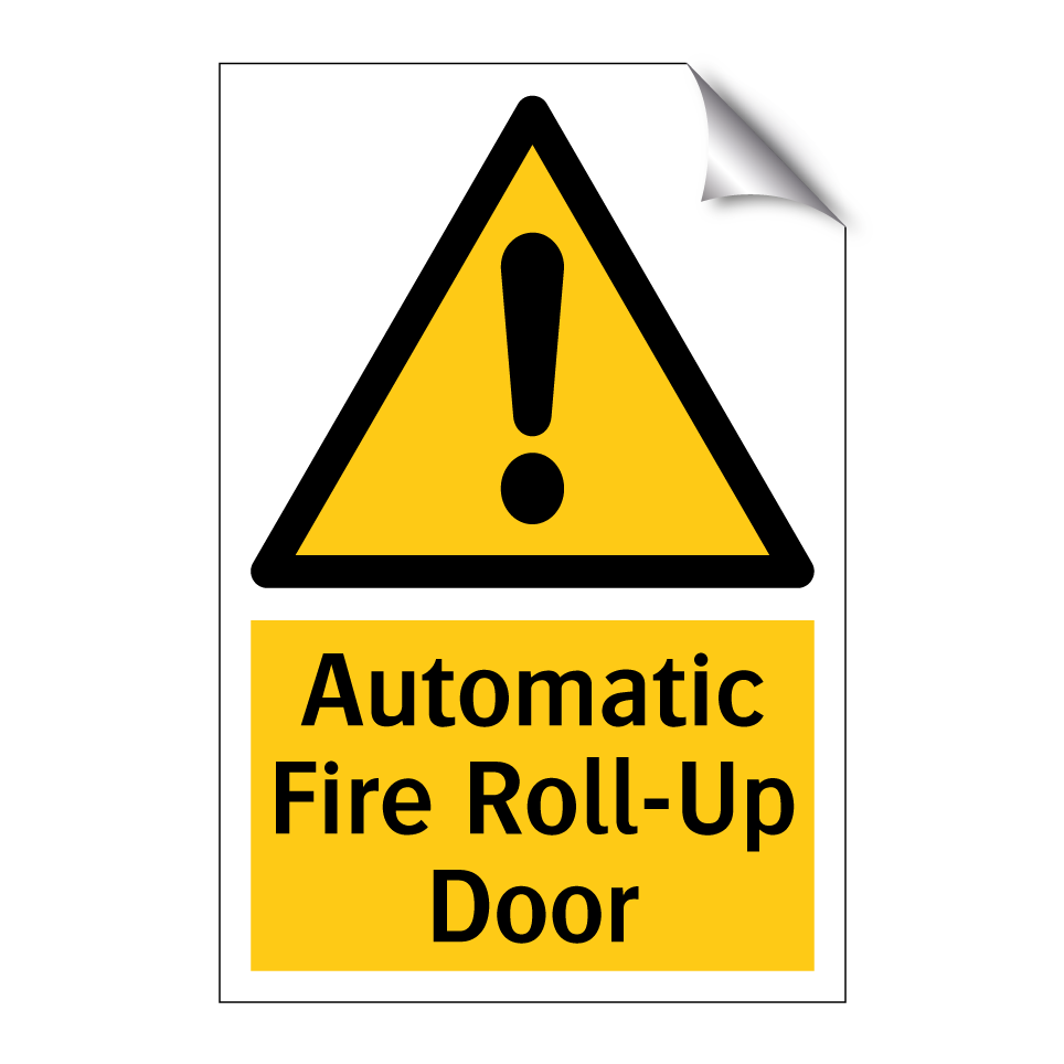 Automatic Fire Roll-Up Door