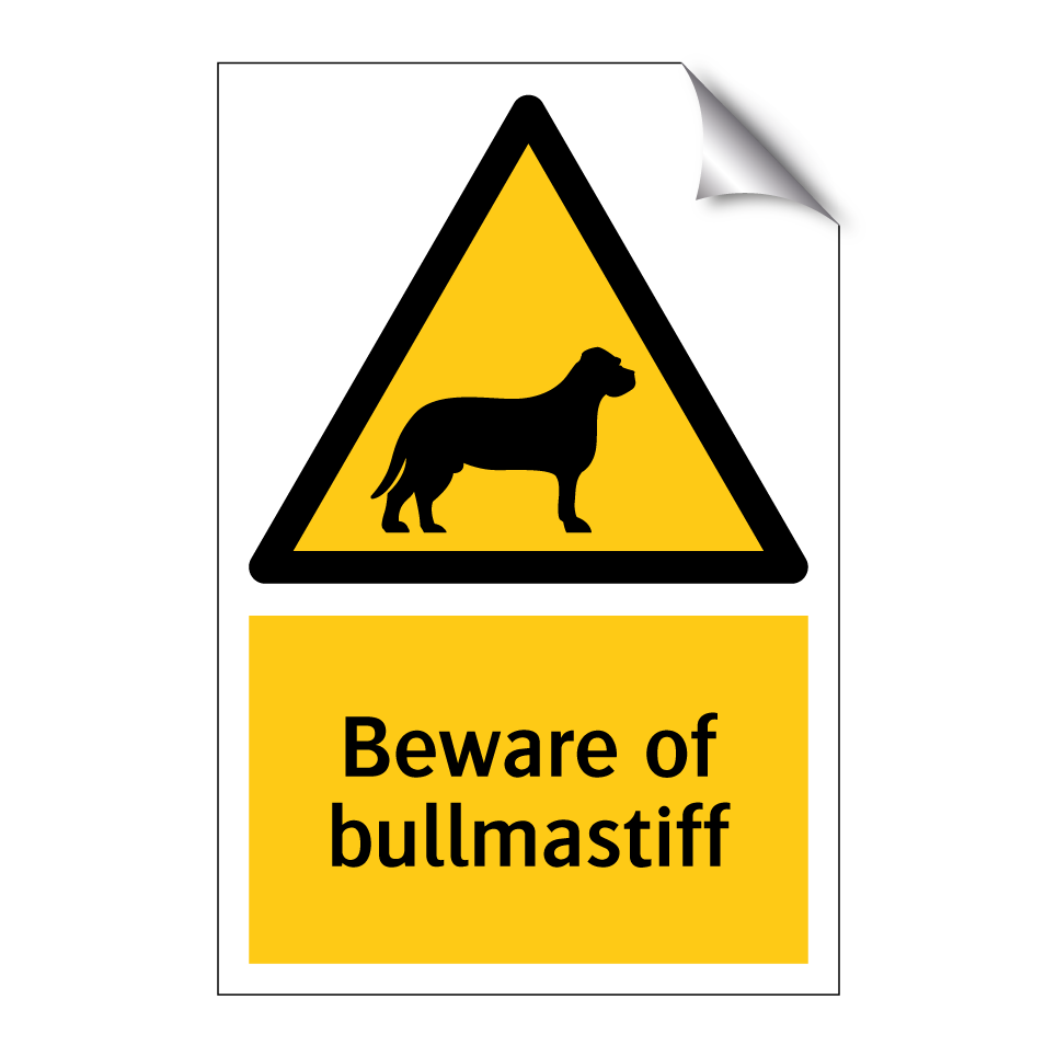 Beware of bullmastiff