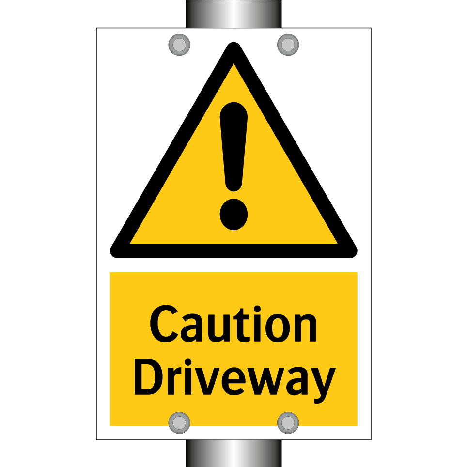 Caution Driveway