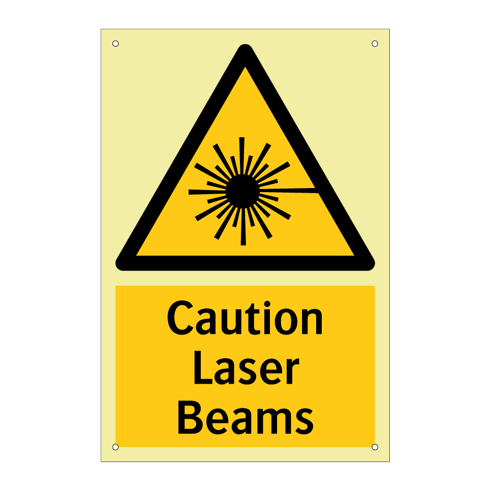 Caution Laser Beams