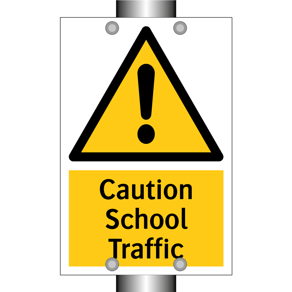 Caution School Traffic