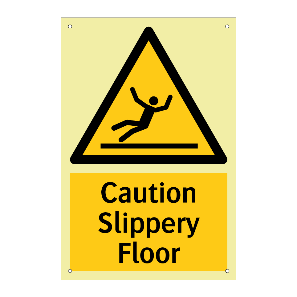 Caution Slippery Floor