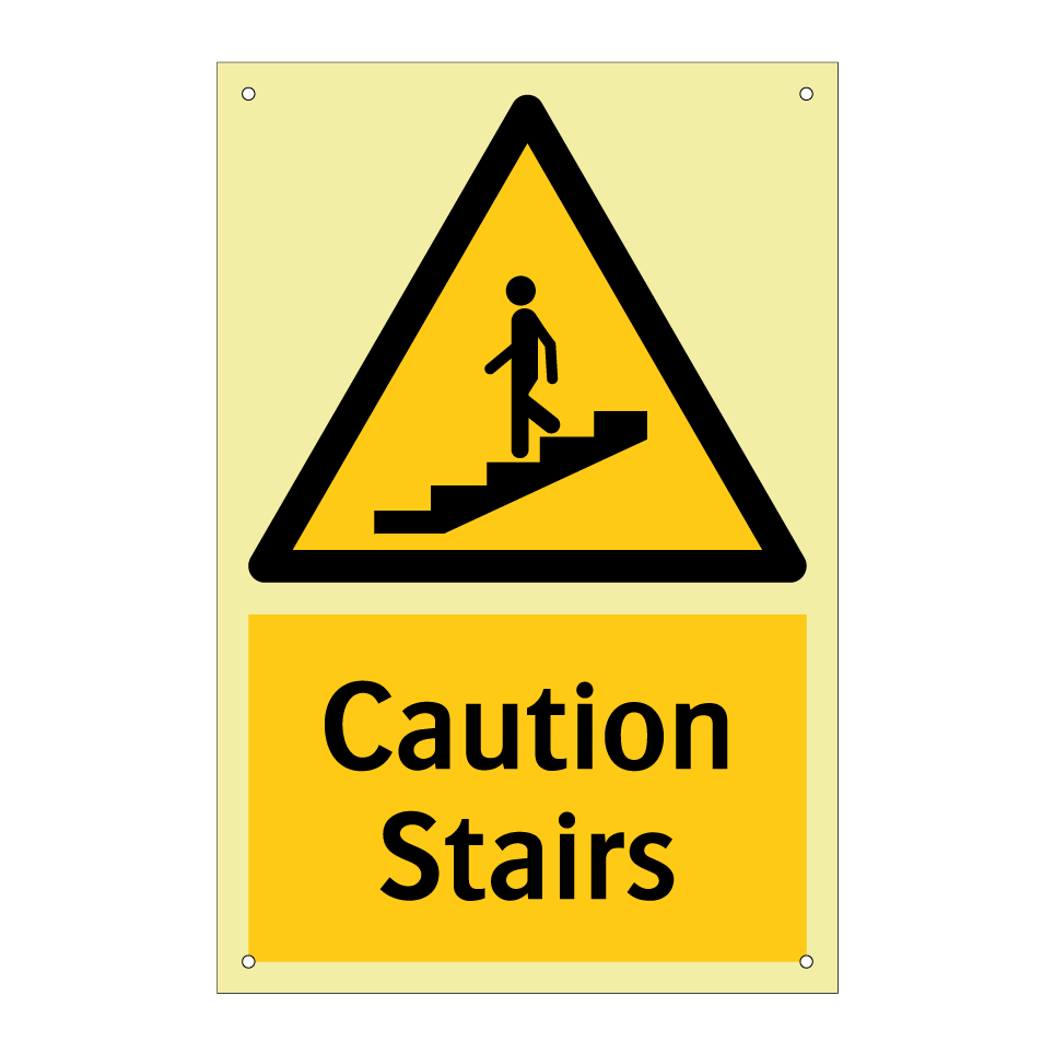 Caution Stairs
