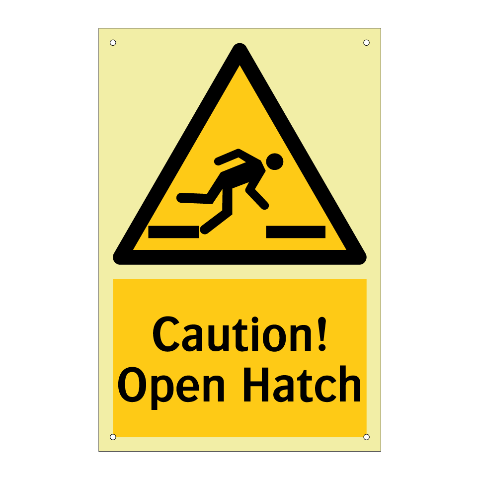 Caution! Open Hatch