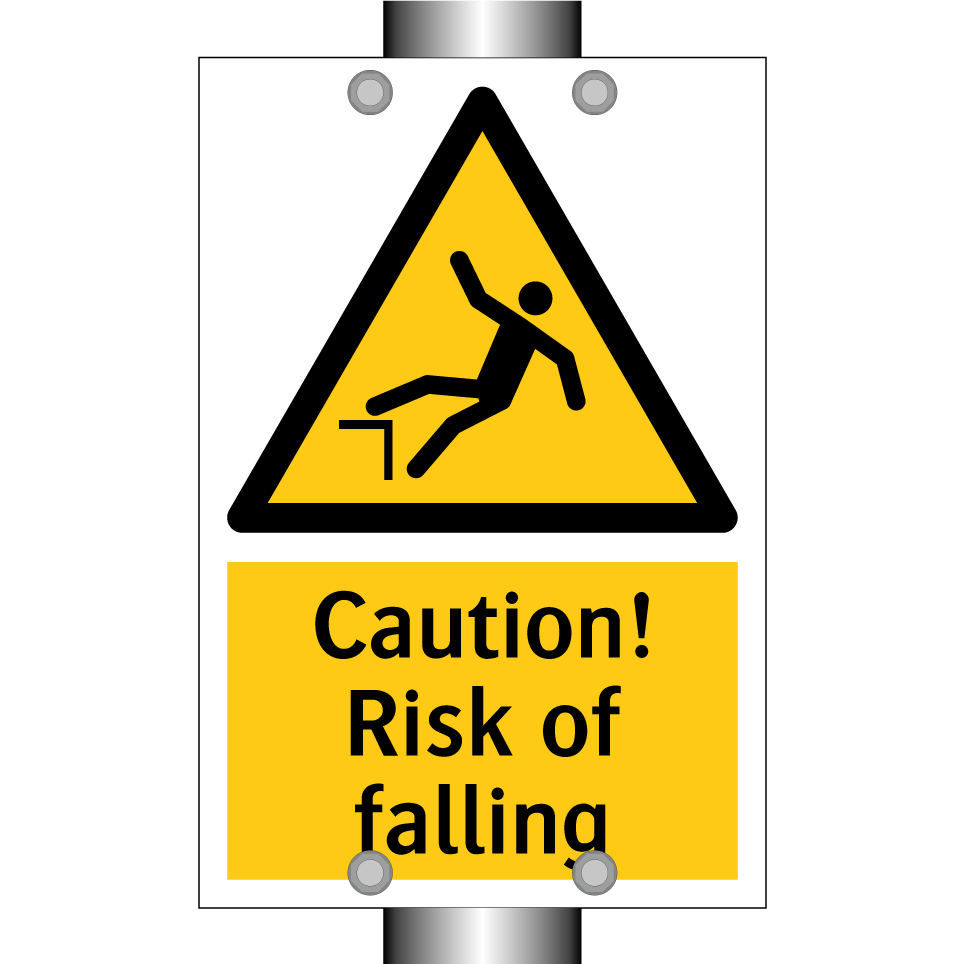 Caution! Risk of falling