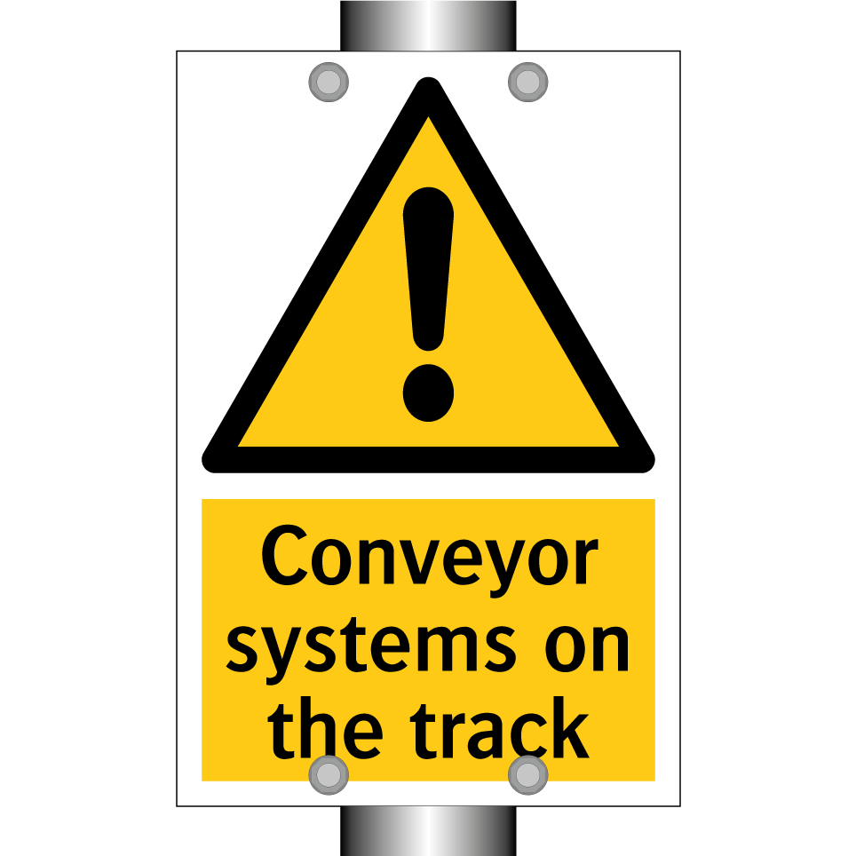 Conveyor systems on the track