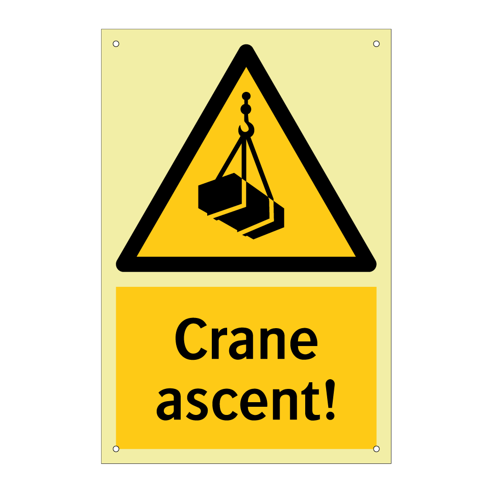 Crane ascent!