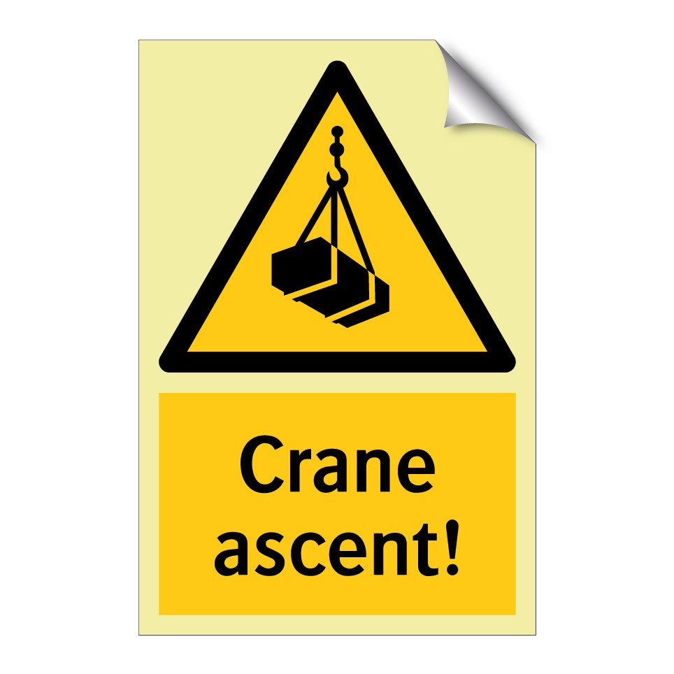 Crane ascent!
