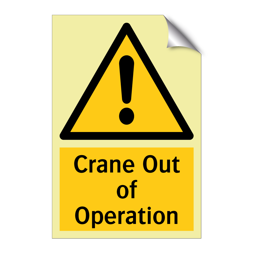 Crane Out of Operation