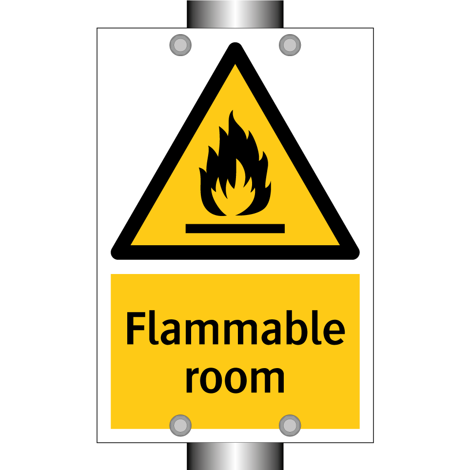 Flammable room