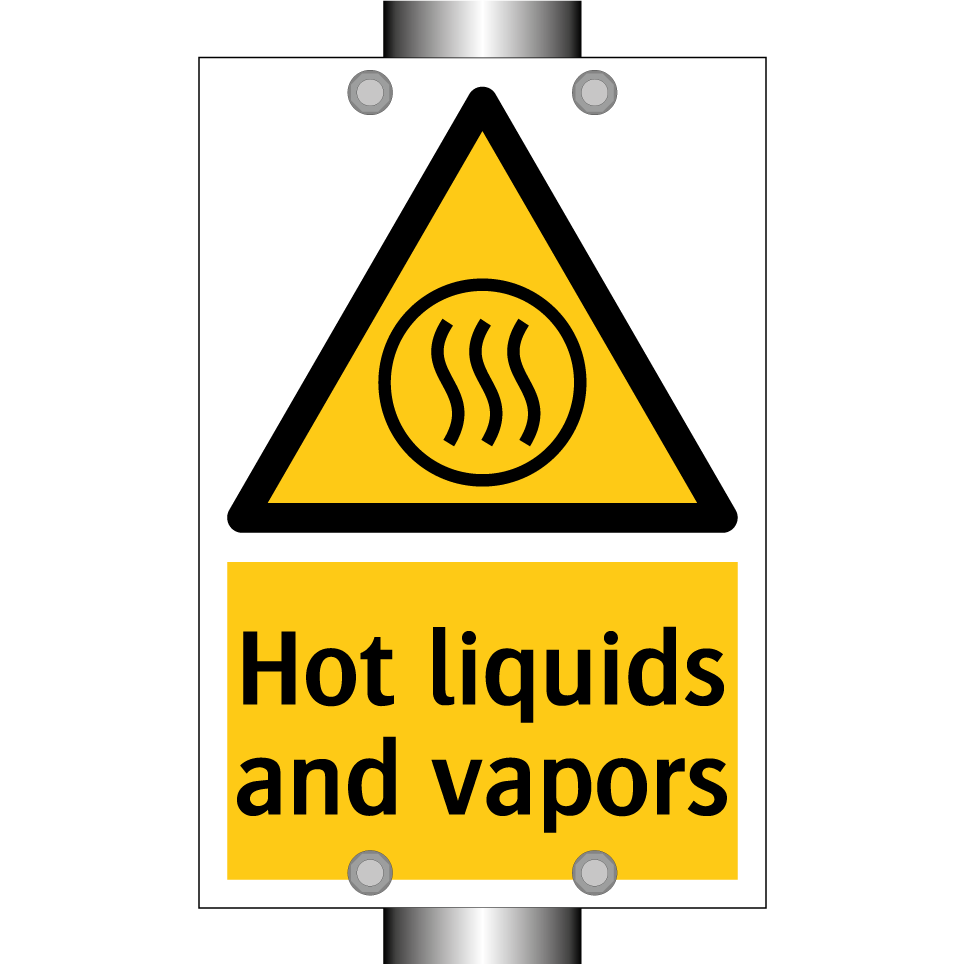 Hot liquids and vapors
