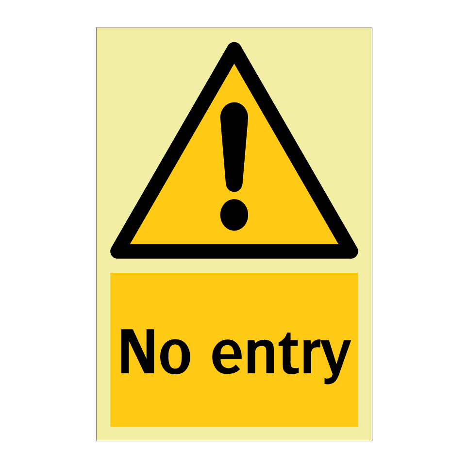 No entry