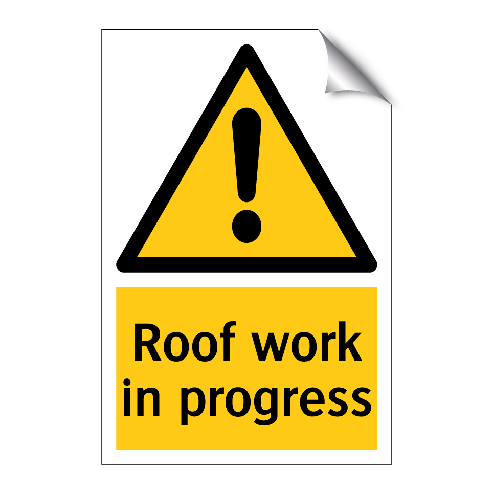 Roof work in progress