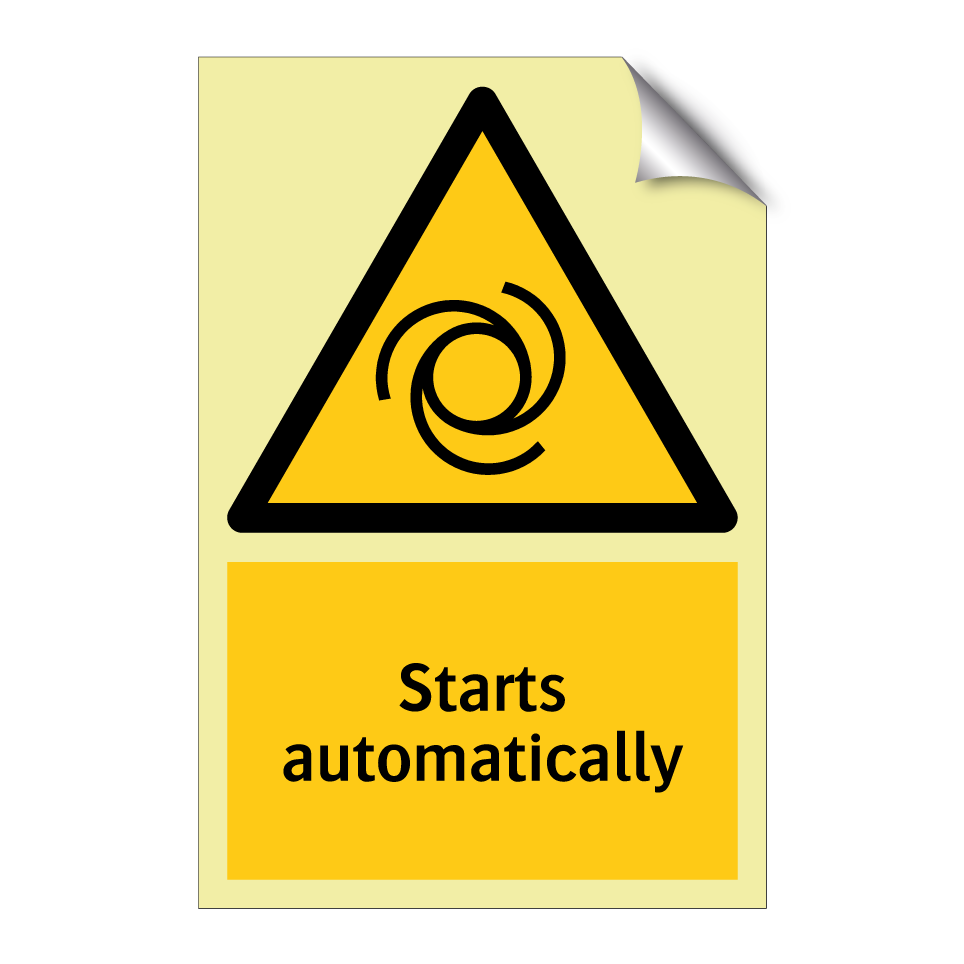 Starts automatically
