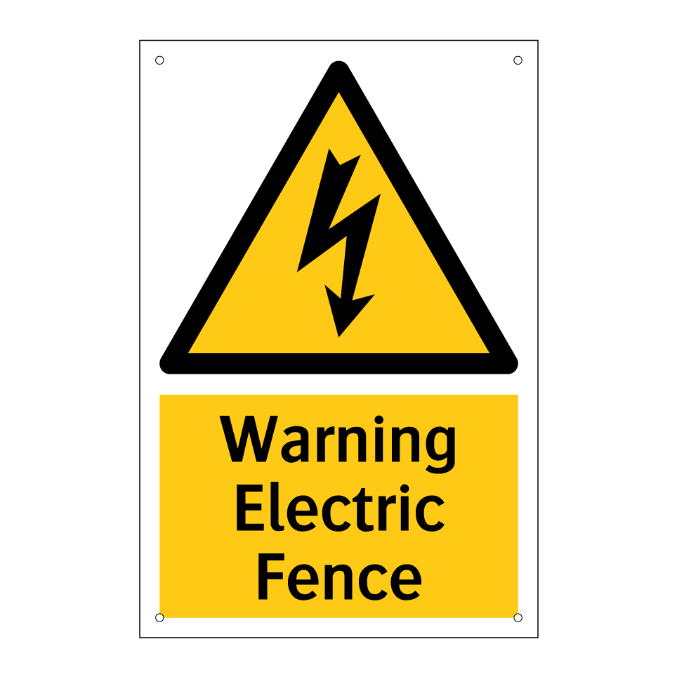 Warning Electric Fence