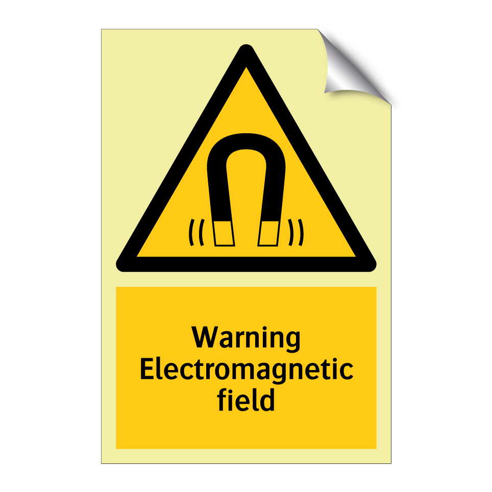 Warning Electromagnetic field