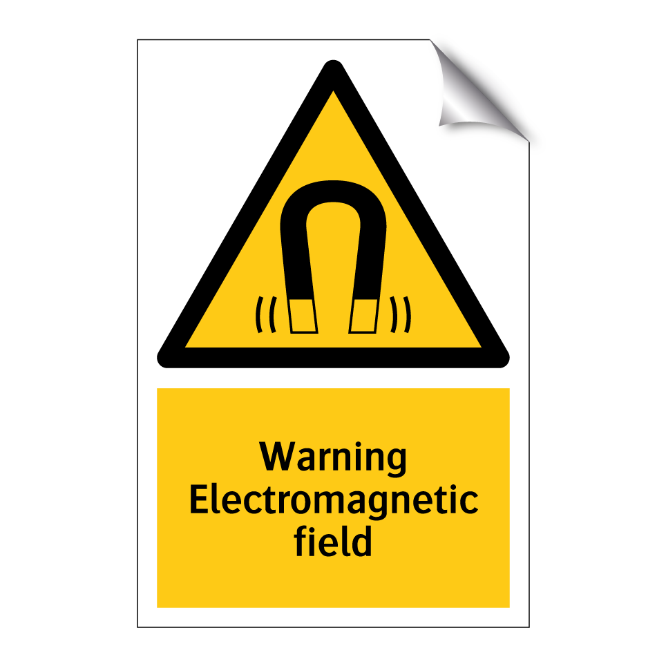 Warning Electromagnetic field