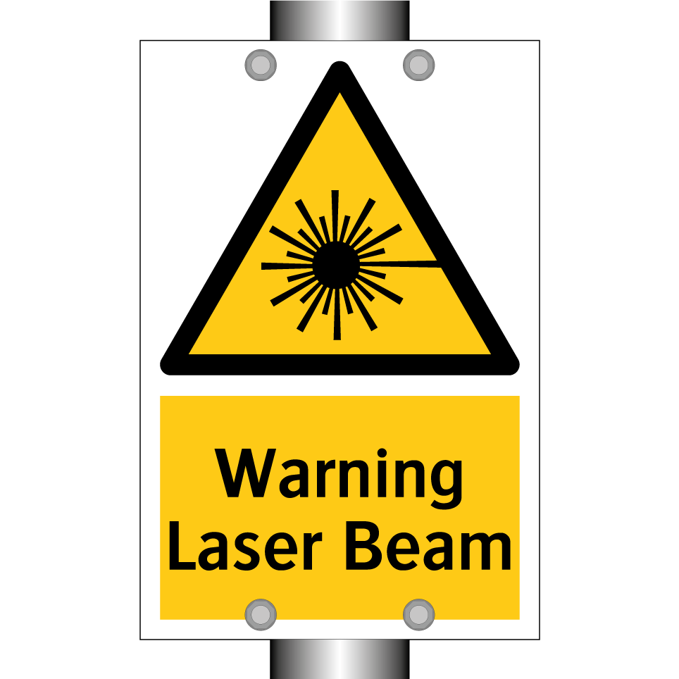 Warning Laser Beam