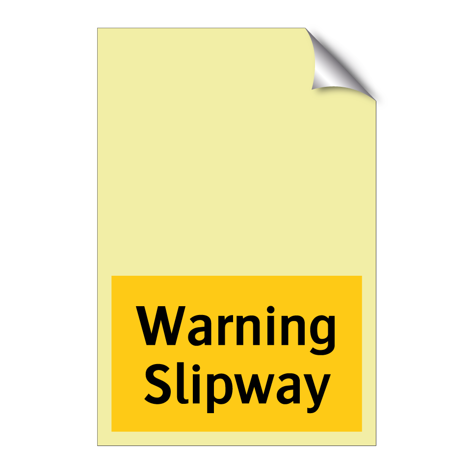Warning Slipway