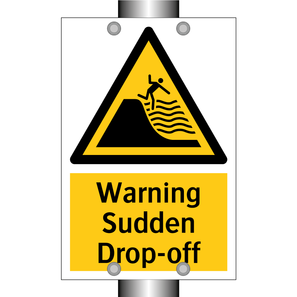 Warning Sudden Drop-off