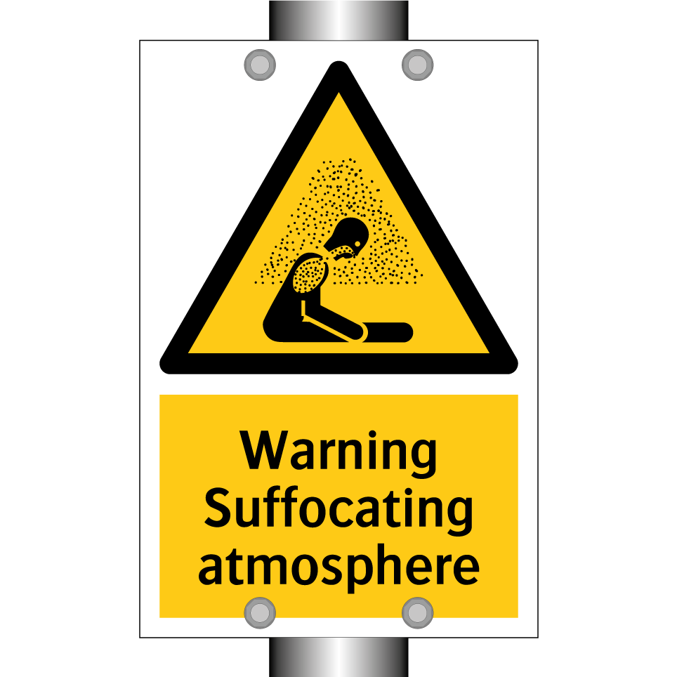 Warning Suffocating atmosphere