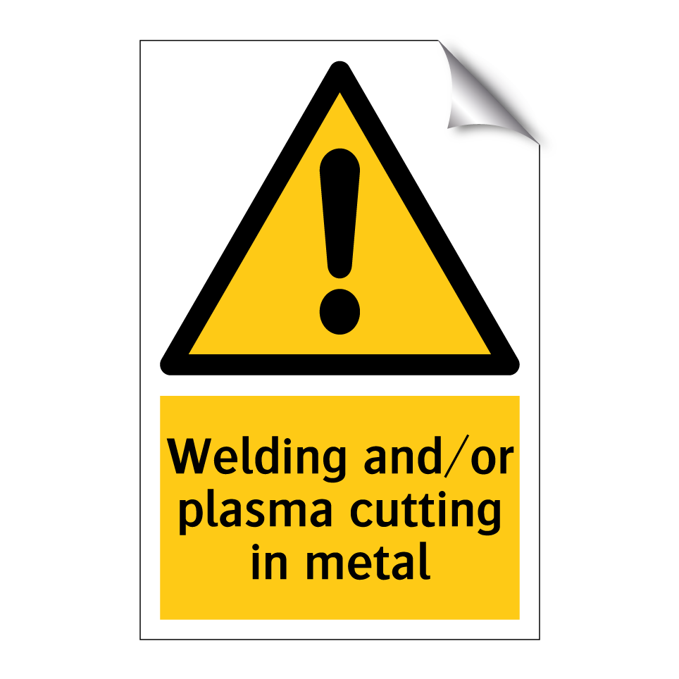 Welding and/or plasma cutting in metal