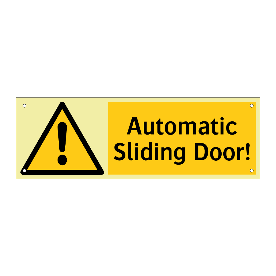 Automatic Sliding Door!
