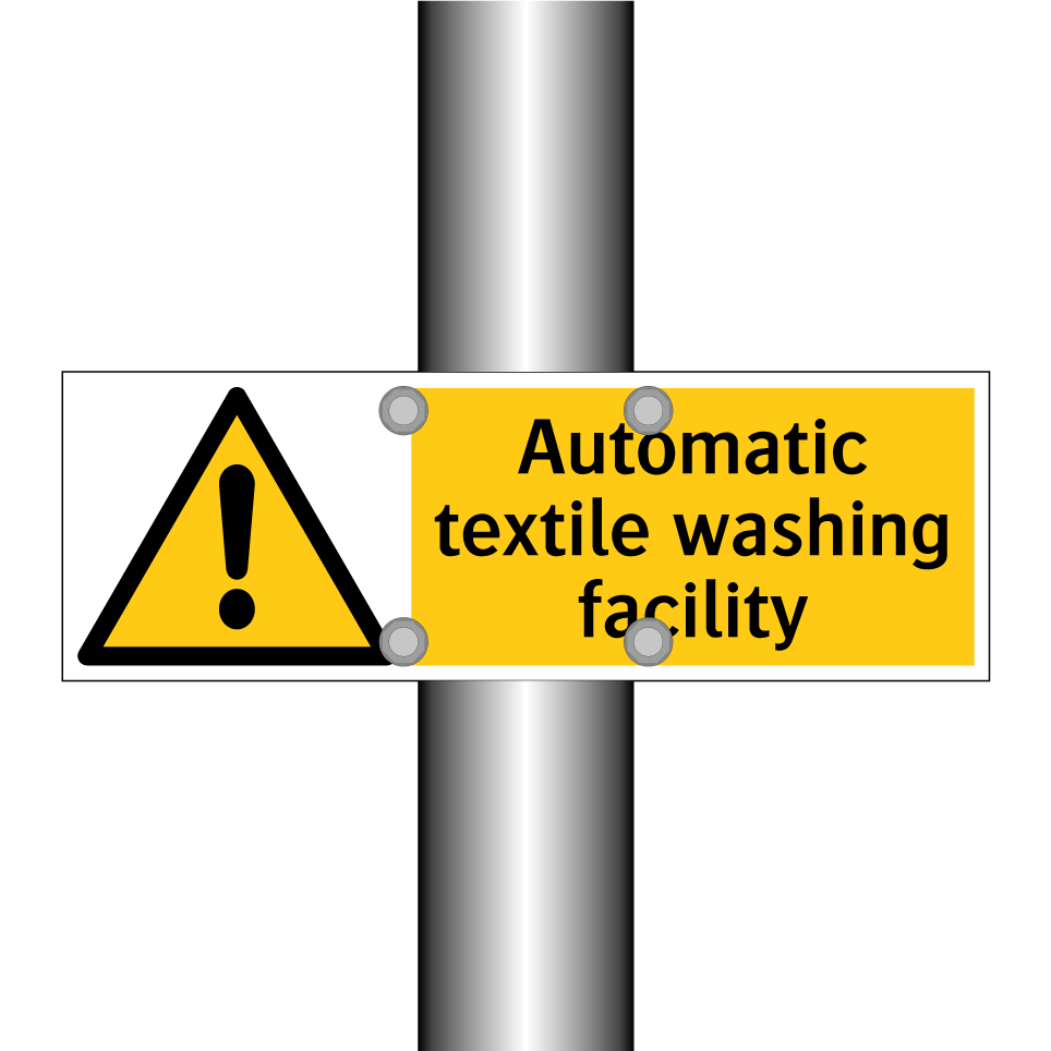 Automatic textile washing facility