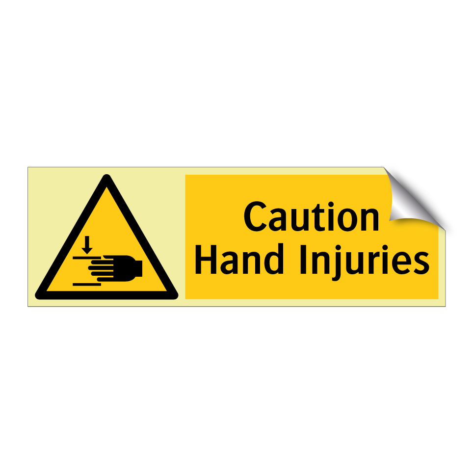 Caution Hand Injuries