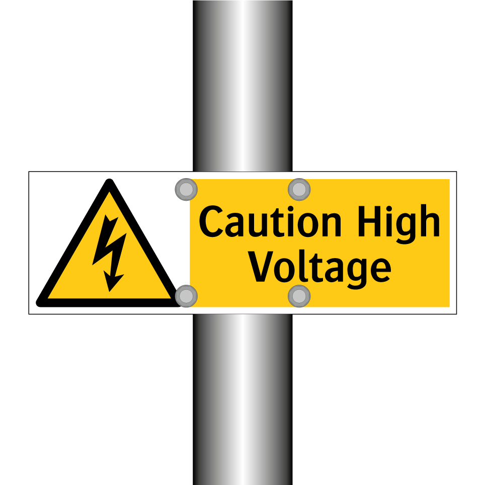 Caution High Voltage