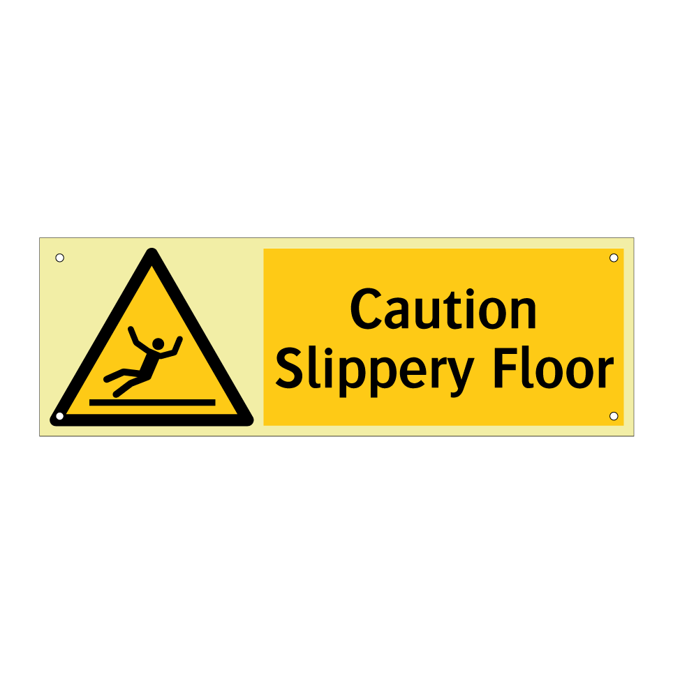 Caution Slippery Floor