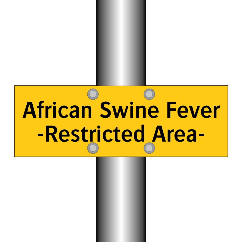African Swine Fever -Restricted Area-