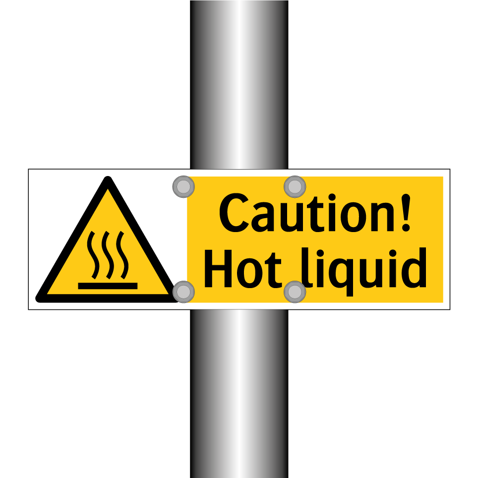 Caution! Hot liquid