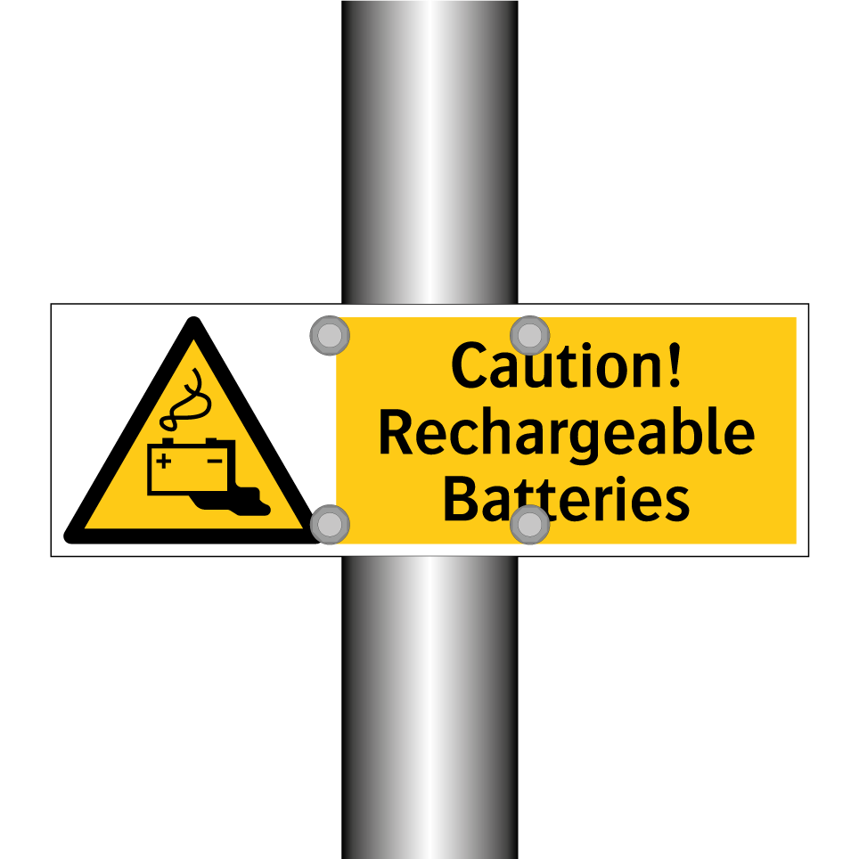 Caution! Rechargeable Batteries