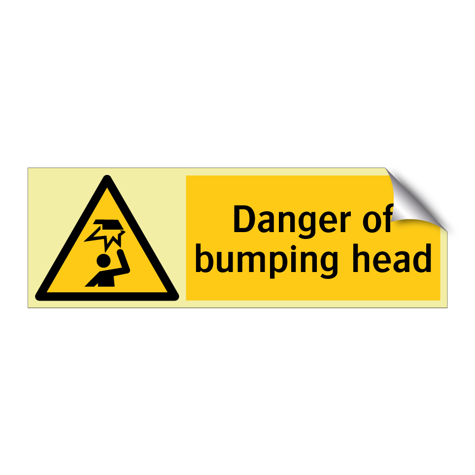 Danger of bumping head