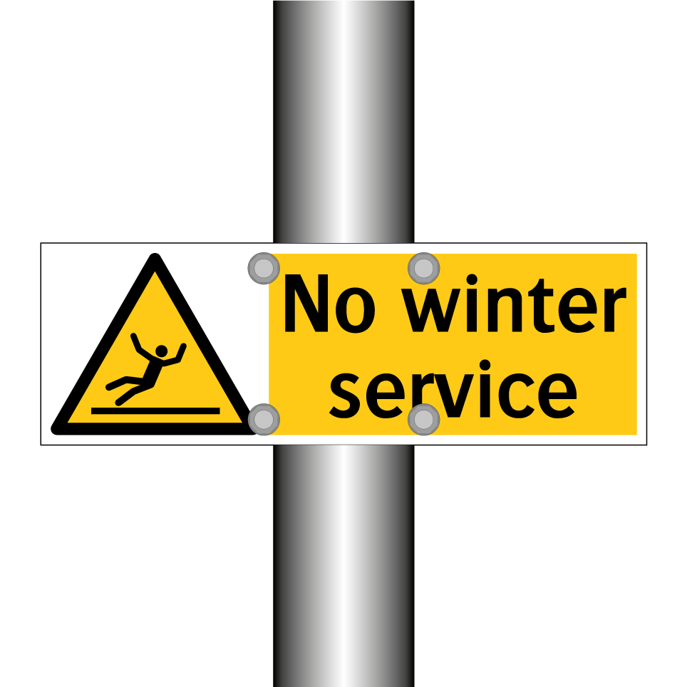 No winter service