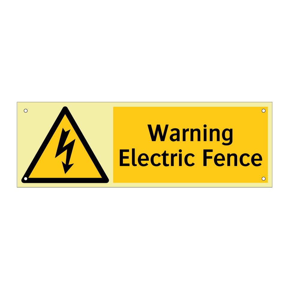 Warning Electric Fence