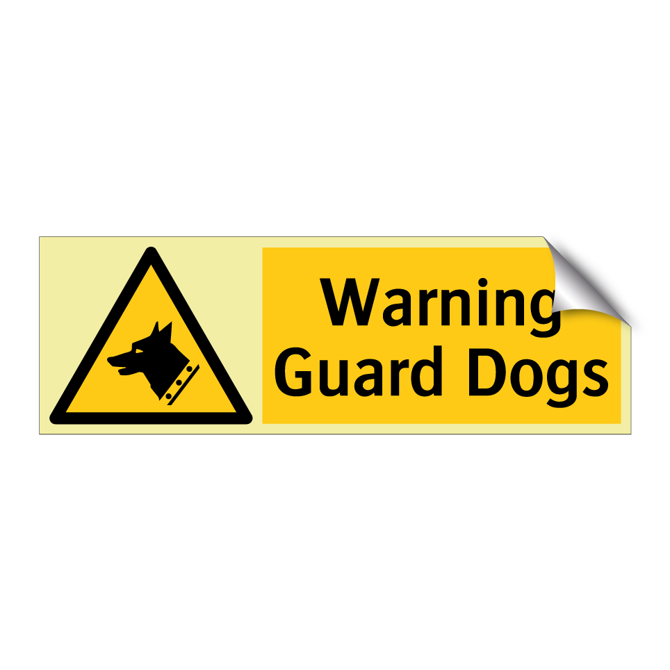 Warning Guard Dogs