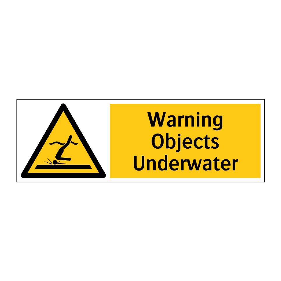 Warning Objects Underwater