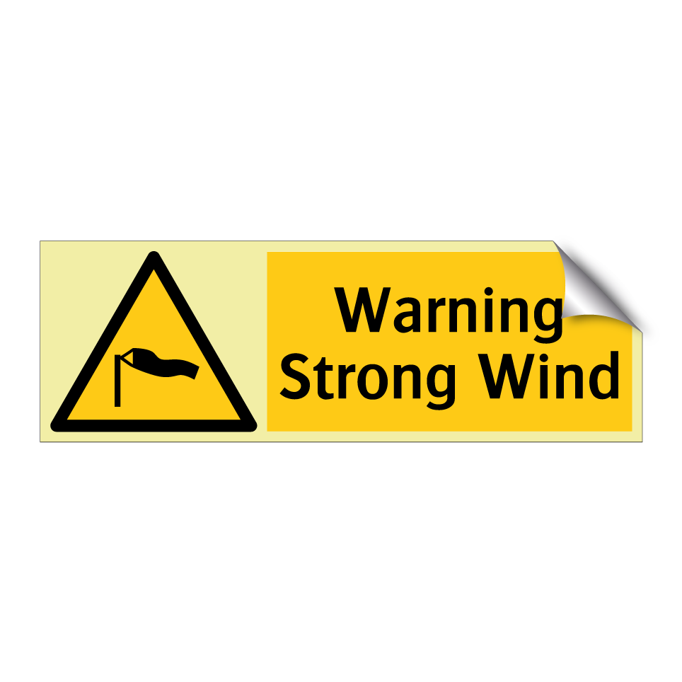 Warning Strong Wind