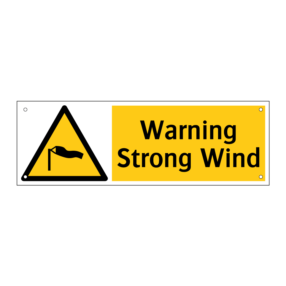 Warning Strong Wind