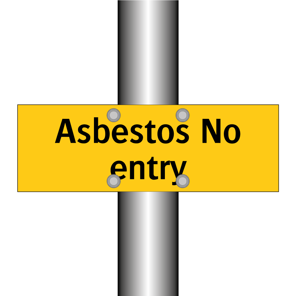 Asbestos No entry