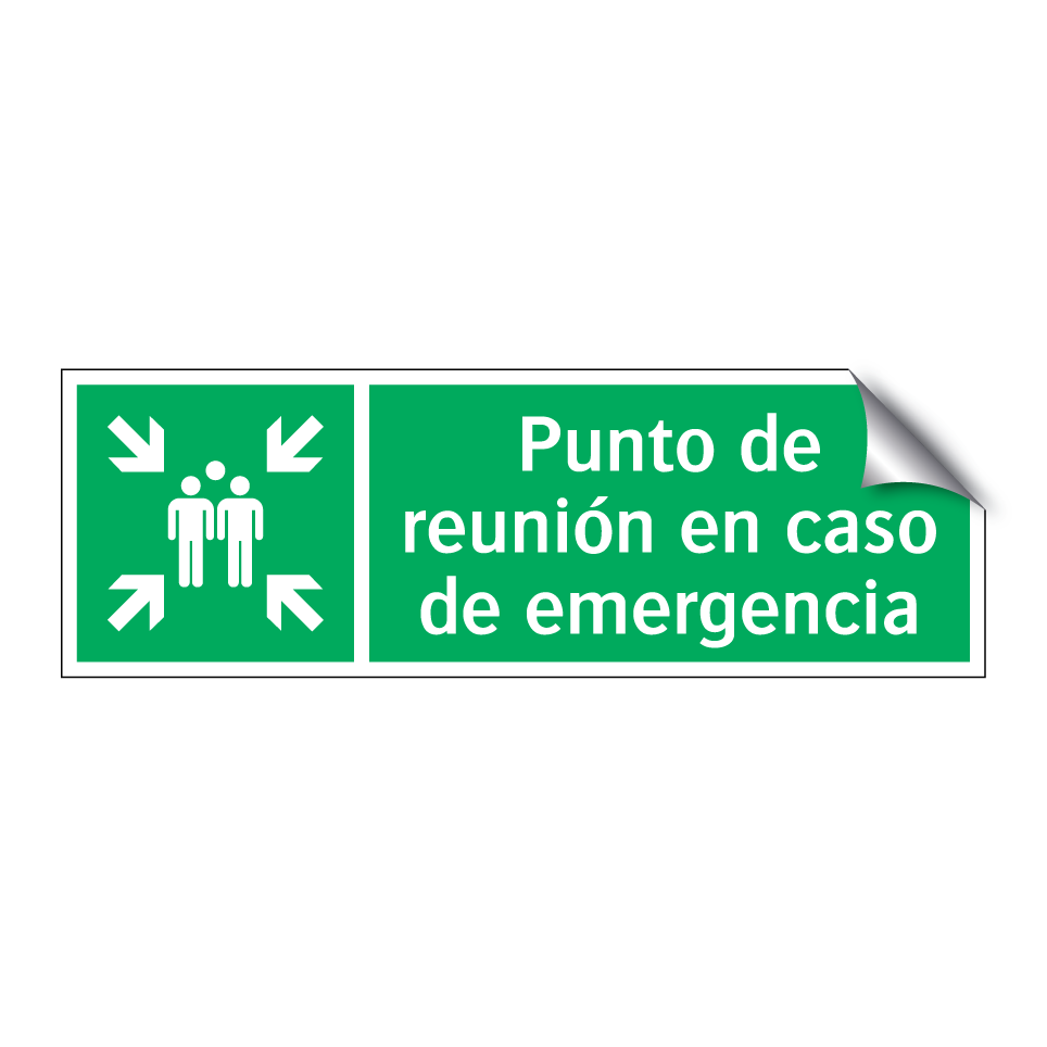 Punto de reunión en caso de emergencia