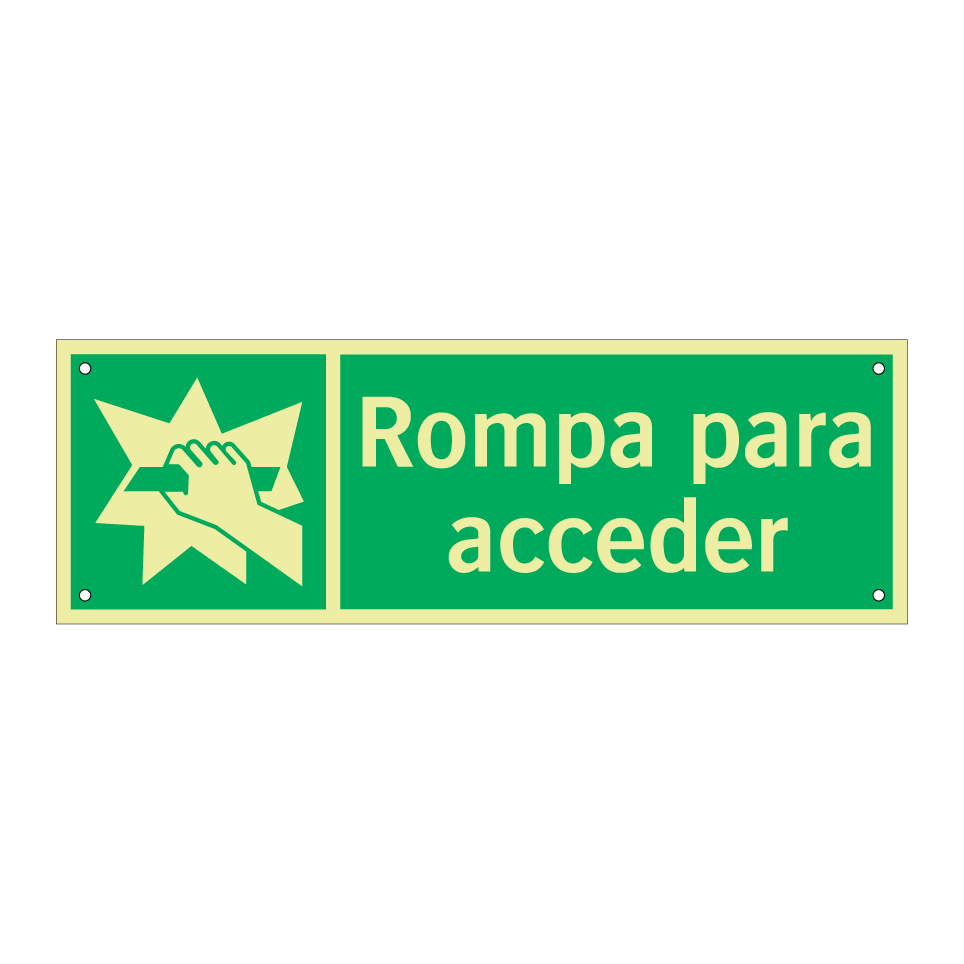 Rompa para acceder