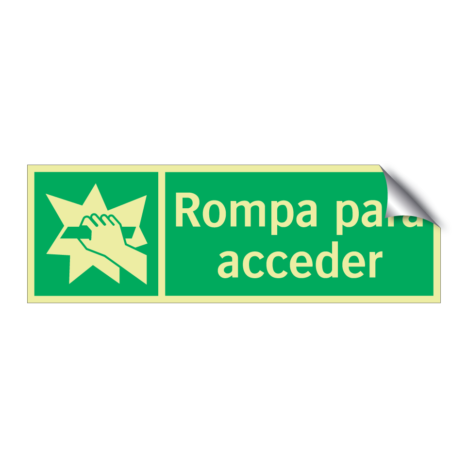Rompa para acceder