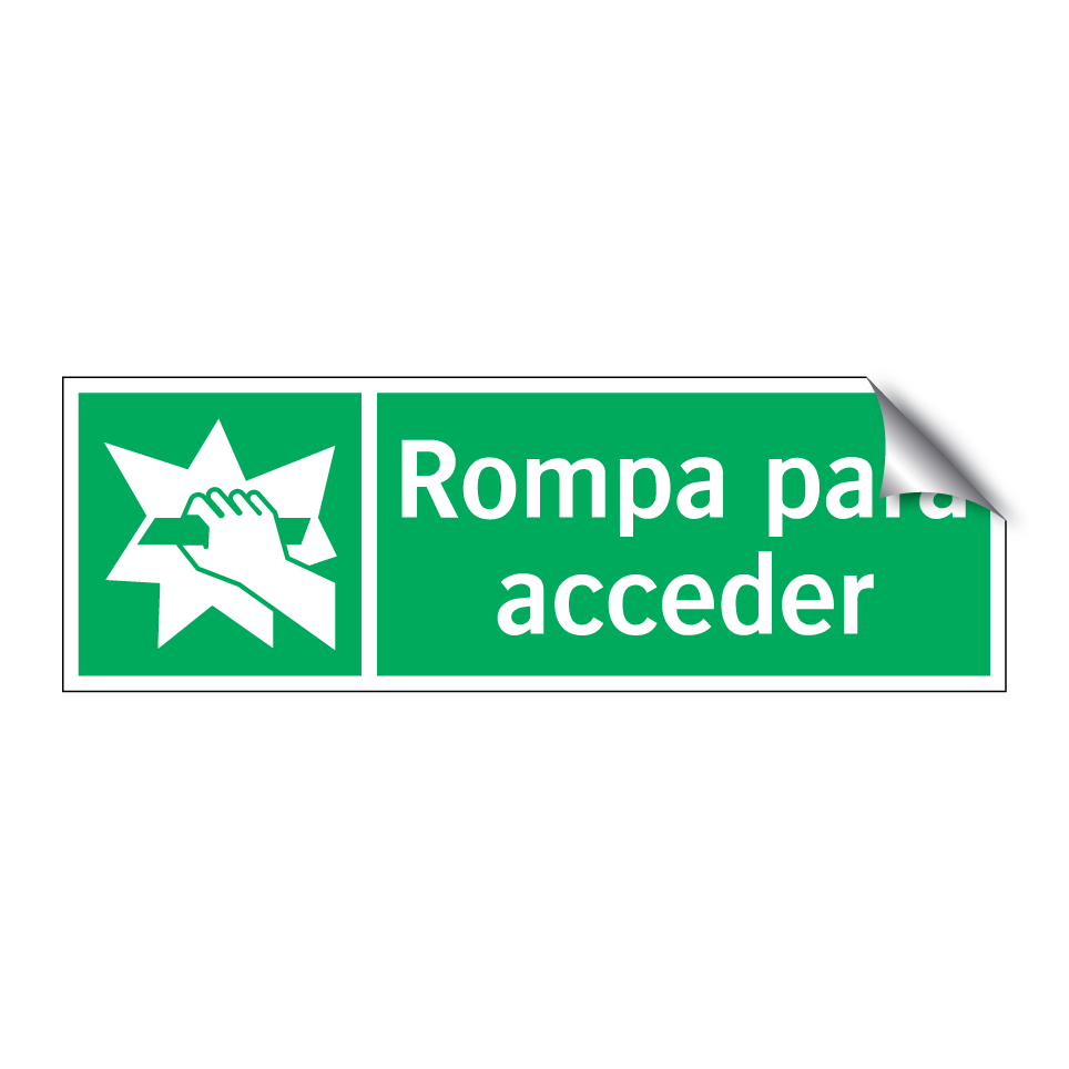 Rompa para acceder