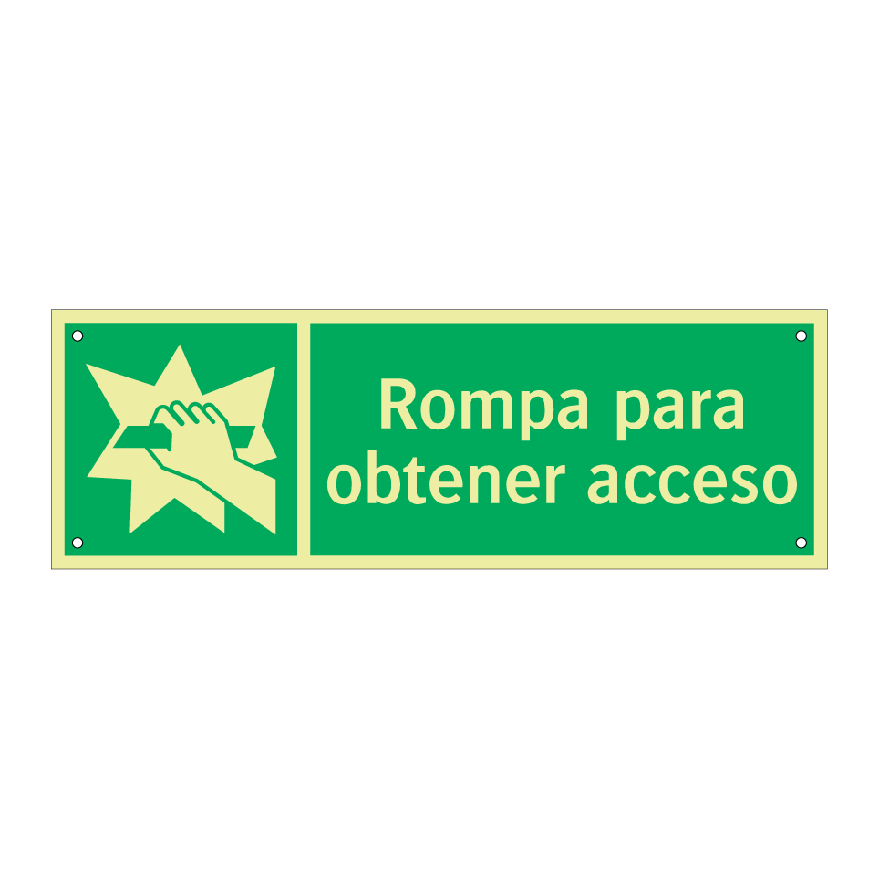 Rompa para obtener acceso