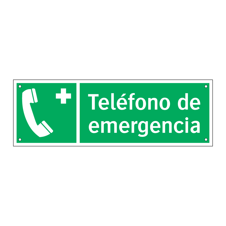 Teléfono de emergencia
